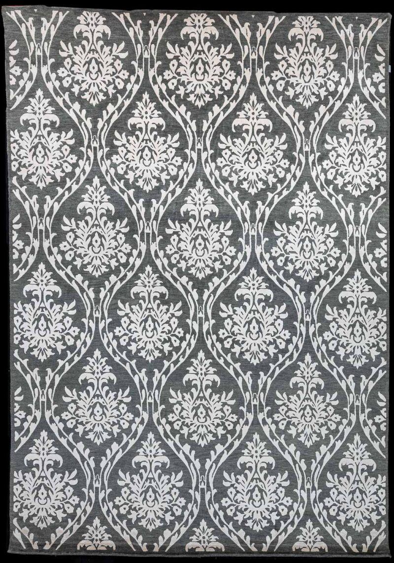 3459-indonepal damask wool silk