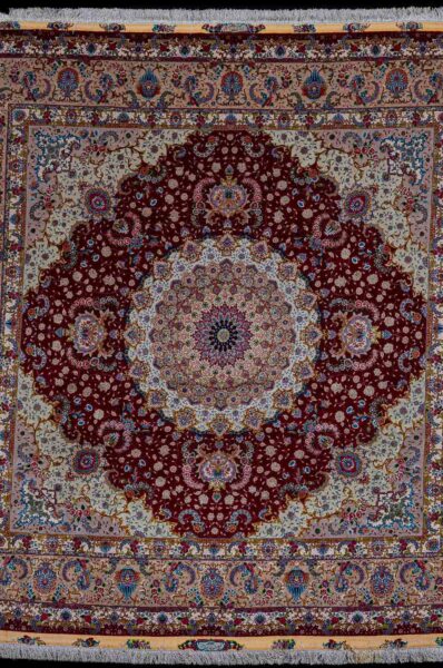 3489-tabriz iran wool silk