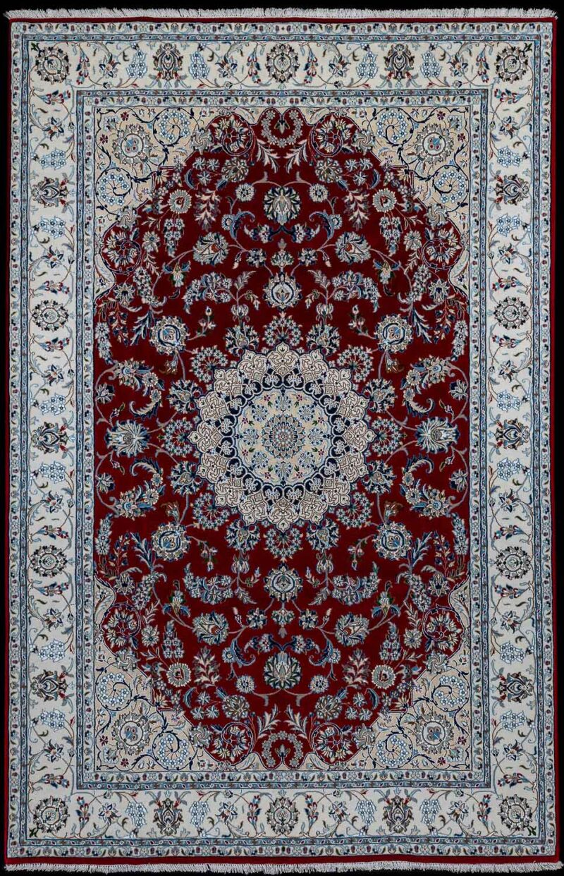 3496-iran nain wool silk