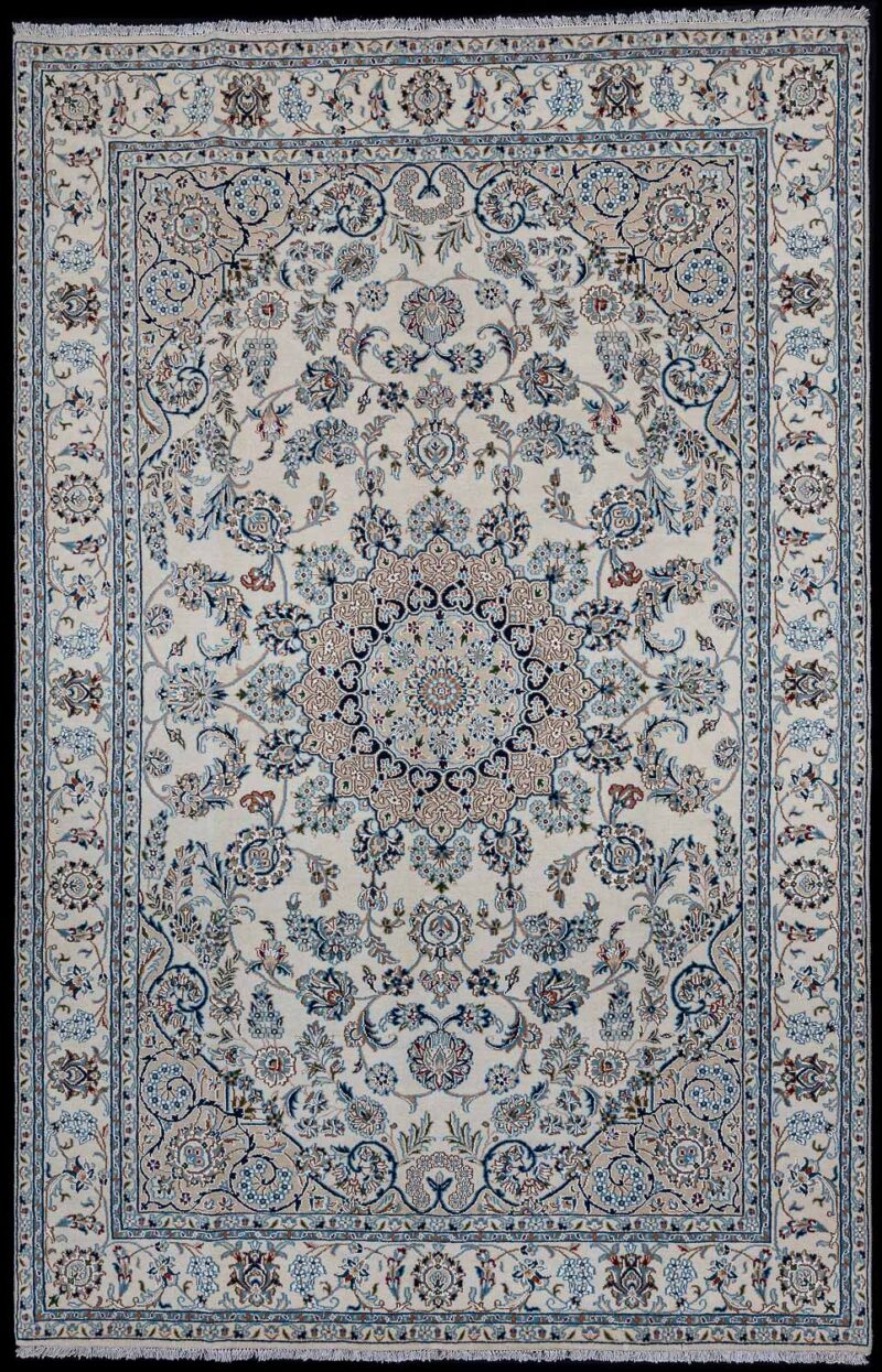 3498-iran nain wool silk