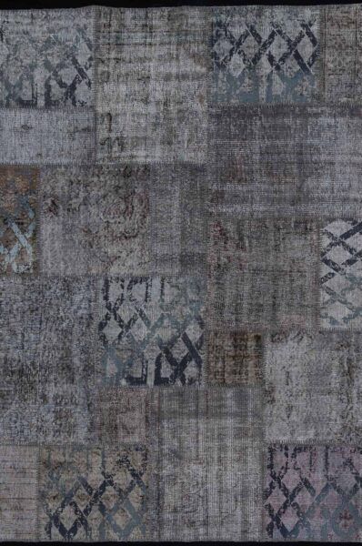 3711-patchwork velvet wool