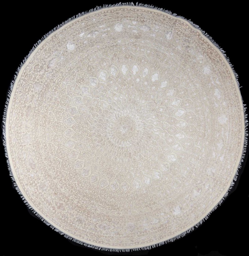 3728-allover white wool bamboo silk