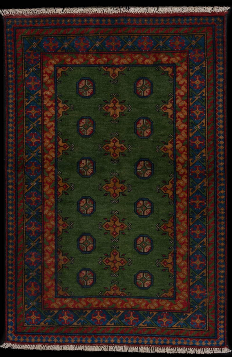 4300-afghan bouchara wool