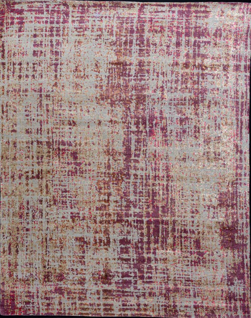 4411-abstract wool silk