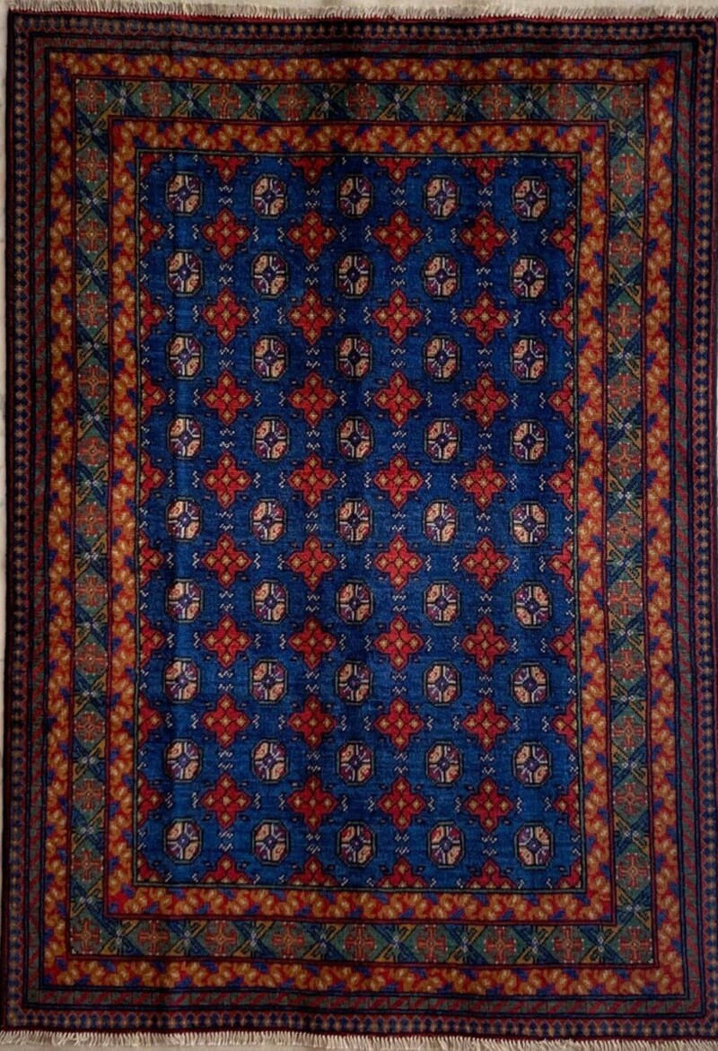 4737-afghan bouchara wool