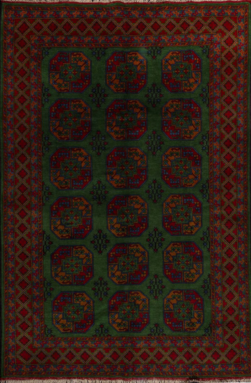 4703-afghan bouchara wool