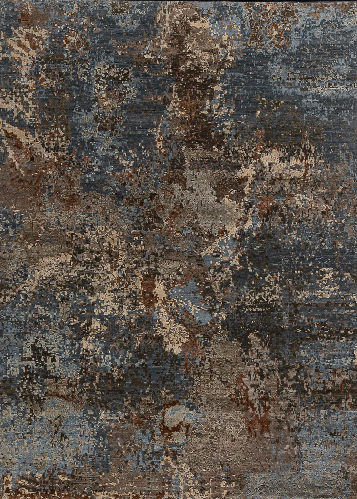 4798-abstract wool silk