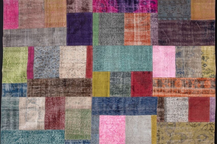 patchwork wool